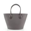 Image 1 : Louis Vuitton Holdall Tote Veau Satin Leather PM Gray