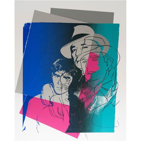 ANDY WARHOL, Some Men Need Help, 1982, ONE-OF-A-KIND ORIGINAL on Paper