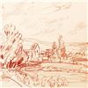 Image 2 : View of Volnay, Burgundy by Ensrud Original