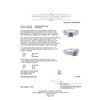 Image 5 : 1.45 ctw Princess Brilliant Tanzanite And Princess Cut Diamond Ring - 18KT White