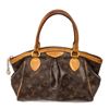 Image 1 : Louis Vuitton Brown Monogram Canvas Leather Tivoli PM Bag