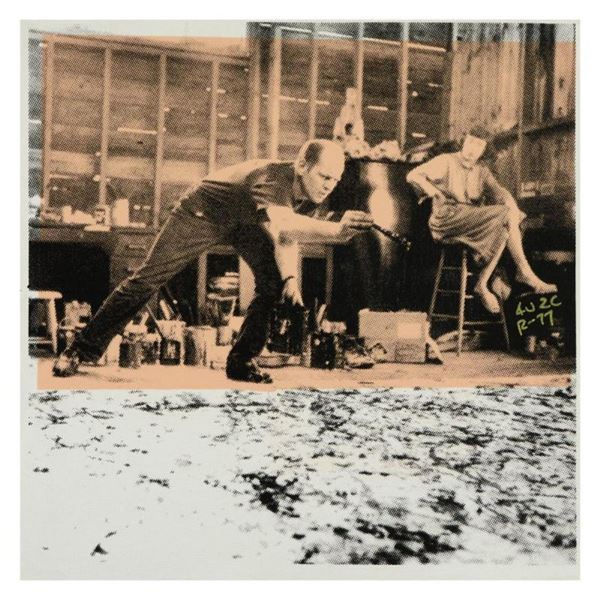 Jackson Pollock at Work by "Ringo" Daniel Funes