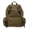 Image 1 : Burberry Green Technical Nylon Large Backpack