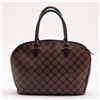 Image 2 : Louis Vuitton Damier Ebene Canvas Leather Sarria Horizontal Bag