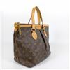 Image 3 : Louis Vuitton Brown Monogram Canvas Leather Palermo PM Shoulder Bag