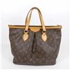 Image 5 : Louis Vuitton Brown Monogram Canvas Leather Palermo PM Shoulder Bag