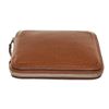Image 4 : Hermes Brown Leather Folding Silky Wallet