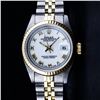 Image 1 : Rolex Ladies 2 Tone Yellow Gold & Stainless Steel White Roman 26MM Datejust