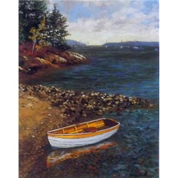 Coastal Shoal by John Powell on paper