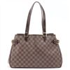 Image 1 : Louis Vuitton Damier Ebene Canvas Leather Batignolles Horizontal Bag