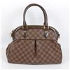 Image 1 : Louis Vuitton Damier Ebene Canvas Leather Trevi PM Handbag