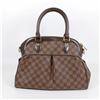 Image 5 : Louis Vuitton Damier Ebene Canvas Leather Trevi PM Handbag