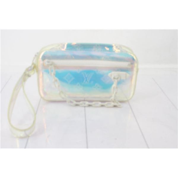 Louis Vuitton Virgil Prism Monogram Hologram Pochette Volga Wristlet Bag