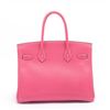 Image 2 : Hermes Rose Epsom Leather Palladium Hardware Birkin Handbag