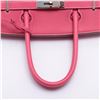 Image 5 : Hermes Rose Epsom Leather Palladium Hardware Birkin Handbag