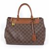 Image 1 : Louis Vuitton Damier Ebene Canvas Leather Greenwich PM Bag
