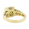 Image 3 : 2.56 ctw Emerald and Diamond Ring - 18KT Yellow Gold