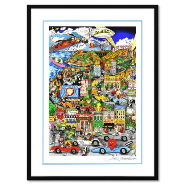 LoonyWood (Blue) by Fazzino, Charles