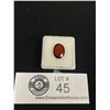Image 1 : Natural Garnet 5.55 ct. 13.33 x 9.65 x 4.51 mm Oval Cut -VS- Brazil- Untreated