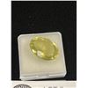 Image 2 : Lemon Topaz 15.00 ct. 19.17 x 14.83 x 8.13 mm Oval Cut -Eye Clean- Brazil - Untreated