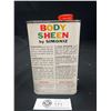 Image 2 : 1959  Made in Canada Body Sheen by Simoniz 16OZ Tin Full