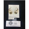 Image 1 : A Pair of Sterling Silver Shepard Hook Earrings