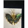 Image 2 : A Abalone with Pearls Butterfly Broach
