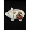 Image 2 : Very Scarce Porcealin (Montreal) Piggy Bank Circa 1900