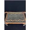 Image 2 : An Antique 1908 Wicker Bed Tray 29" by 15" by 10.5" Very Good Shape