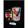 Image 1 : A Vintage Valvoline Composite Oil Can