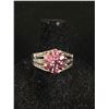 Image 2 : Beautiful .925 Sterling Silver Ring with 7 Genuine  Rubies. Approx size 7