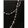 Image 2 : Very Nice Extra Long Carnival Glass Bead Necklace Approx 53"