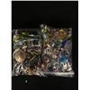 Image 2 : 2 Small Bags of Misellaneous Jewelry and Jewelry Parts and Pieces