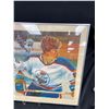 Image 2 : Nicely Framed Signed Print 28" x 23" Of Wayne Gretzky. NO SHIPPING