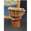 Image 2 : 25" x25" Painting on Canvas= 10" Tall Drum. NO SHIPPING