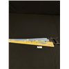Image 1 : 30" L Vintage Hand Saw with Custom Painting on Blade NO SHIPPING