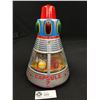 Image 1 : 1960's Friction Spaceship Toy Made in Japan 10" Tall