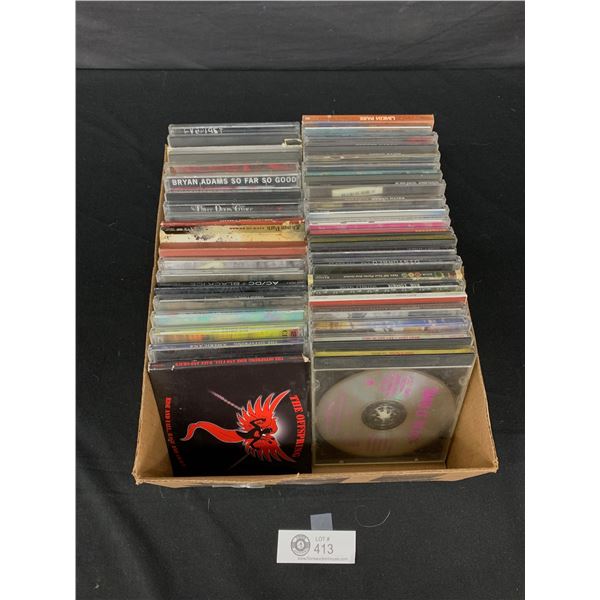 Nice Large Lot of Music CD's Bryan Adams Stone Temple Piolots Etc