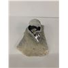 Image 2 : Hoselton Sculpture Bear 9"W x 4" On a Rock Base