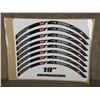 Image 1 : Bridgestone Wheel Protector Decals 19 Inch