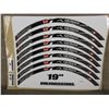 Image 1 : Bridgestone Wheel Protector Decals 19 Inch