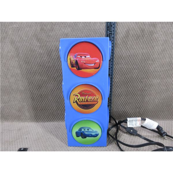 Childs Lamp - Cars Movie Traffic Light