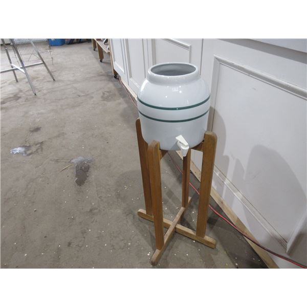 Porcelain Enviro Water Dispenser With Stand - 3'