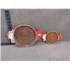 Image 1 : 2 Snack Trays - Chicken Motif