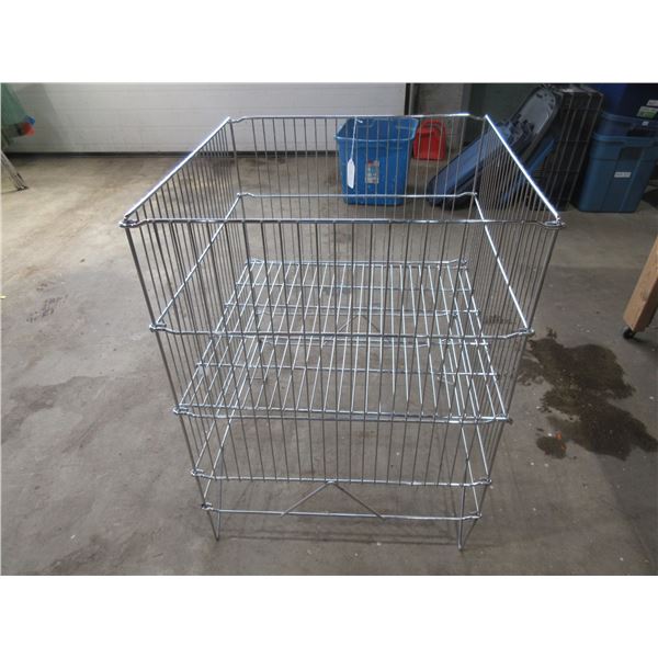 Adjustable Depth Wire Bin - 2' x 2' - Pickup Only