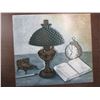 Image 2 : Bulova Clock & Picture - Clock Tested Appears Working