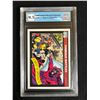 Image 1 : 1990 IMPEL MARVEL UNIVERSE NO. 100 X-MEN VS MAGNETO (GCG 9.5)