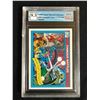 Image 1 : 1990 IMPEL MARVEL UNIVERSE NO. 90 FANTASTIC FOUR VS DOCTOR DOOM (GCG 9.5)
