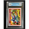 Image 1 : 1990 IMPEL MARVEL UNIVERSE NO. 97 CAPTAIN AMERICA VS RED SKULL (GCG 10)