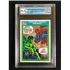 Image 1 : 1990 IMPEL MARVEL UNIVERSE NO. 152 SPIDER-MAN PRESENTS: THE HULK (GCG 9.5)